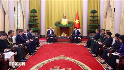 Chủ tịch nước: Việt Nam mong muốn đưa quan hệ với Thổ Nhĩ Kỳ lên tầm cao mới