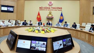Hội nghị Bộ trưởng Kinh tế ASEAN đặc biệt về chính sách thuế quan của Hoa Kỳ