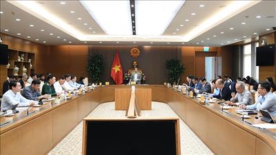 Họp Tổ công tác thích ứng với điều chỉnh chính sách kinh tế, thương mại của Hoa Kỳ