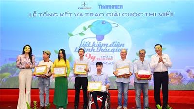 Tổng kết và trao giải cuộc thi viết về giải pháp tiết kiệm điện