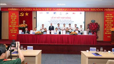 Ký hợp đồng gói thầu thi công xây lắp công trình Nhà máy thủy điện Trị An mở rộng