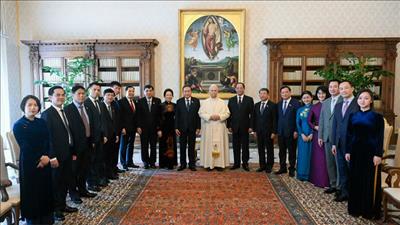 Hướng tới nâng tầm quan hệ Việt Nam - Tòa thánh lên giai đoạn phát triển mới