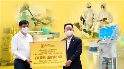 Tập đoàn T&T hỗ trợ gần 20 tỷ đồng giúp các địa phương chống dịch