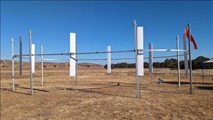 Turbine gió di chuyển trên đường ray công suất 3 MW