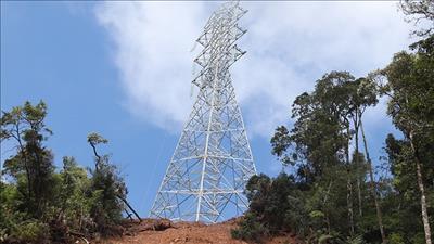 Kiểm tra công trường dự án đường dây 220kV Nậm Mô – Tương Dương