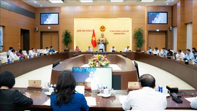 Khai mạc phiên họp thứ 50 của Ủy ban Thường vụ Quốc hội
