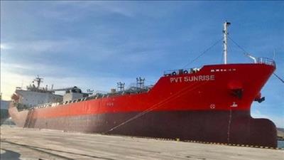 PVTrans tiếp nhận thành công tàu hóa chất mới