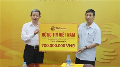 Tập đoàn T&T Group hỗ trợ tỉnh Vĩnh Phúc khắc phục hậu quả dịch bệnh Covid-19