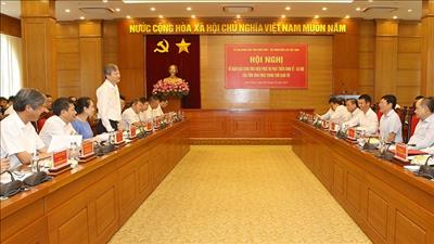 Bàn giải pháp tháo gỡ vướng mắc mặt bằng các dự án lưới điện trên địa bàn tỉnh Vĩnh Phúc