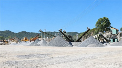 Bảo đảm nguồn vật liệu xây dựng phục vụ thi công các công trình trọng điểm quốc gia
