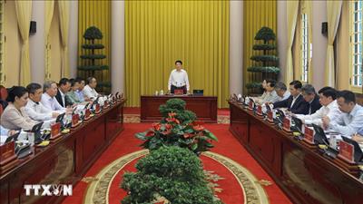 Chủ tịch nước: Tăng cường công tác tham mưu, phục vụ hoạt động của lãnh đạo Nhà nước