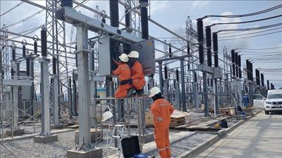 Hoàn thành dự án lắp đặt 2 ngăn lộ 110kV tại TBA 220kV Tân Thành