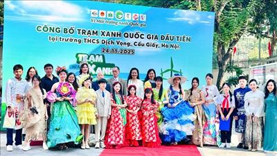 Phát động cuộc thi tìm kiếm gương mặt Đại sứ Xanh quốc gia 2025