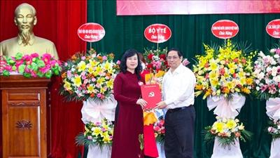 Bà Đào Hồng Lan làm quyền Bộ trưởng Bộ Y tế