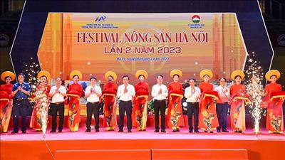 Tiếp tục giới thiệu, trưng bày nông sản, sản phẩm OCOP Hà Nội 2023