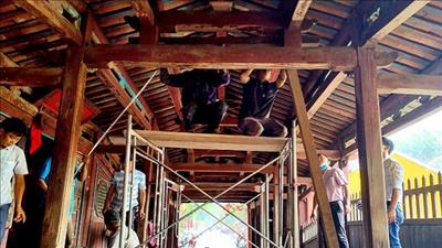 Hội An khắc phục di tích xuống cấp trước mùa mưa bão