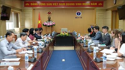 Tăng cường hợp tác giữa Bộ Y tế Việt Nam và CDC Hoa Kỳ