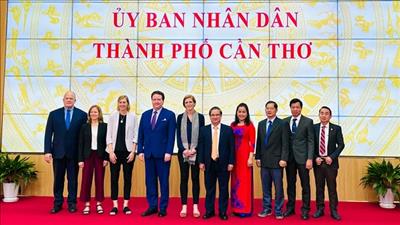 USAID hỗ trợ Cần Thơ phát triển gắn với thích ứng biến đổi khí hậu