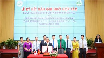 Cần Thơ hợp tác với thành phố của Nhật trong lĩnh vực nông nghiệp và du lịch