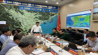 Triển khai các biện pháp ứng phó với bão, mưa lũ tại miền Trung