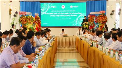 Phát triển kinh tế gắn với bảo vệ môi trường vùng đồng bằng sông Cửu Long