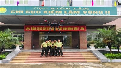Sử dụng thiết bị bay không người lái trong kiểm soát và chữa cháy rừng