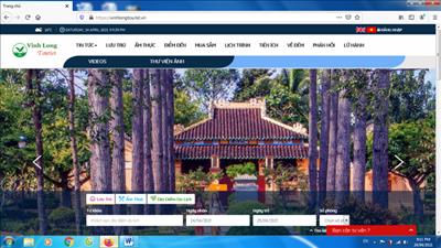 Vĩnh Long ra mắt Cổng thông tin Du lịch thông minh