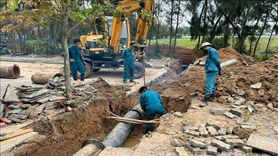 Đảm bảo công tác cấp, thoát nước trên địa bàn Quảng Ninh
