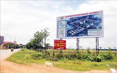 Hà Nội: Xóa bỏ tình trạng đất dự án để hoang