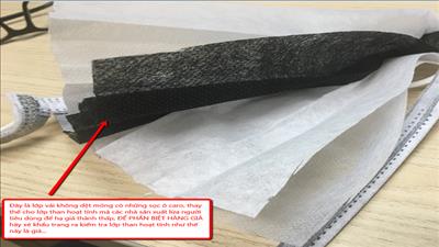 Cách phân biệt khẩu trang hoạt tính thật - giả nhanh chóng