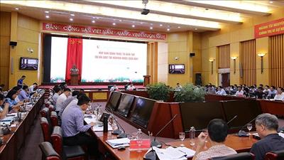 Hoàn thiện xây dựng dự thảo Luật Tài nguyên nước (sửa đổi)