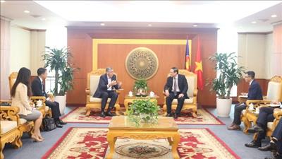Bộ TN&MT: Hợp tác phát triển kinh tế xanh và an toàn với môi trường