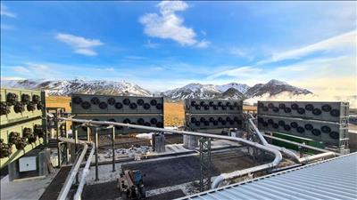 Nhà máy thu giữ carbon lớn nhất thế giới được bật ở Iceland
