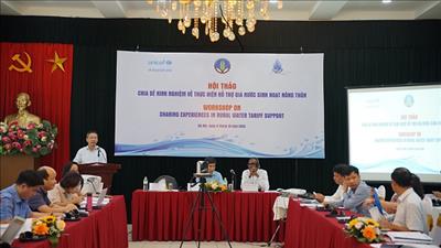 Chia sẻ kinh nghiệm về thực hiện hỗ trợ giá nước sinh hoạt nông thôn