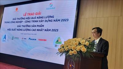 Trao giải thưởng hiệu quả năng lượng trong công nghiệp, công trình xây dựng