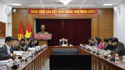 Chuẩn bị tổ chức Hội nghị toàn quốc phát triển các ngành công nghiệp văn hóa 