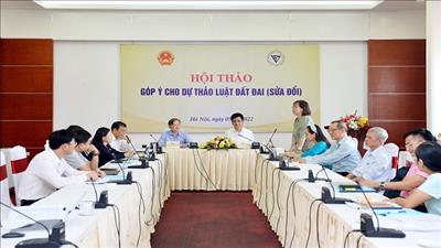 Góp ý Luật đất đai (sửa đổi): Thực hiện trách nhiệm giải trình khi định giá đất