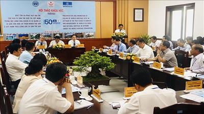 Bảo tồn, phát huy giá trị các khu di sản thế giới tại Việt Nam
