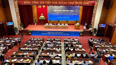 Xây dựng chính sách và nguồn lực cho phát triển thiết chế văn hóa, thể thao