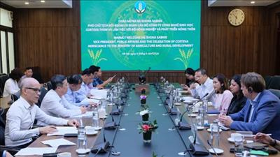Hợp tác phát triển nông nghiệp thích ứng với biến đổi khí hậu