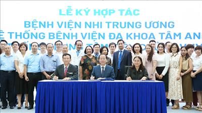 Hợp tác nâng cao chất lượng khám chữa bệnh cho trẻ em
