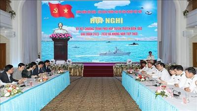 Doanh nghiệp phối hợp với Hải quân tuyên truyền biển, đảo Tổ quốc