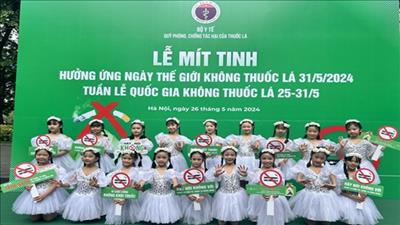 Bộ Y tế tổ chức hoạt động hưởng ứng Ngày Thế giới không thuốc lá