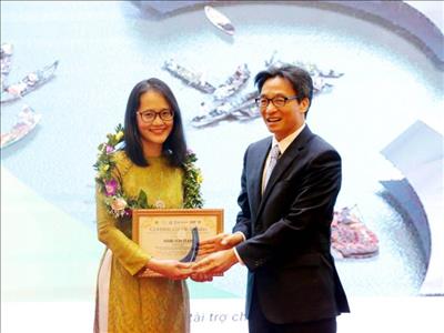 51 tác giả đoạt giải Cuộc thi khởi nghiệp sáng tạo 'Phụ nữ và tương lai nền kinh tế xanh'