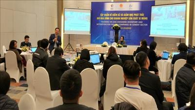 Tập huấn kiểm kê và giảm phát thải khí nhà kính cho doanh nghiệp sản xuất xi măng