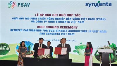 Hợp tác công tư thúc đẩy phát triển nông nghiệp bền vững