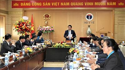 Ban Tuyên giáo Trung ương làm việc với Bộ Y tế