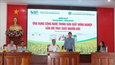 Ứng dụng công nghệ trong sản xuất nông nghiệp bền vững
