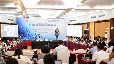 Khởi động xây dựng Luật Tài nguyên nước sửa đổi