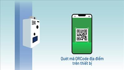 Thiết bị thông minh tự động đo thân nhiệt và khai báo y tế trong 10 giây